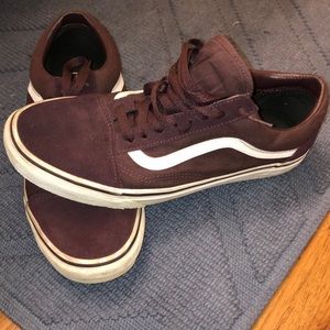 old skool maroon vans